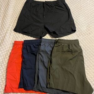 Men's Multi-Color Shorts Set